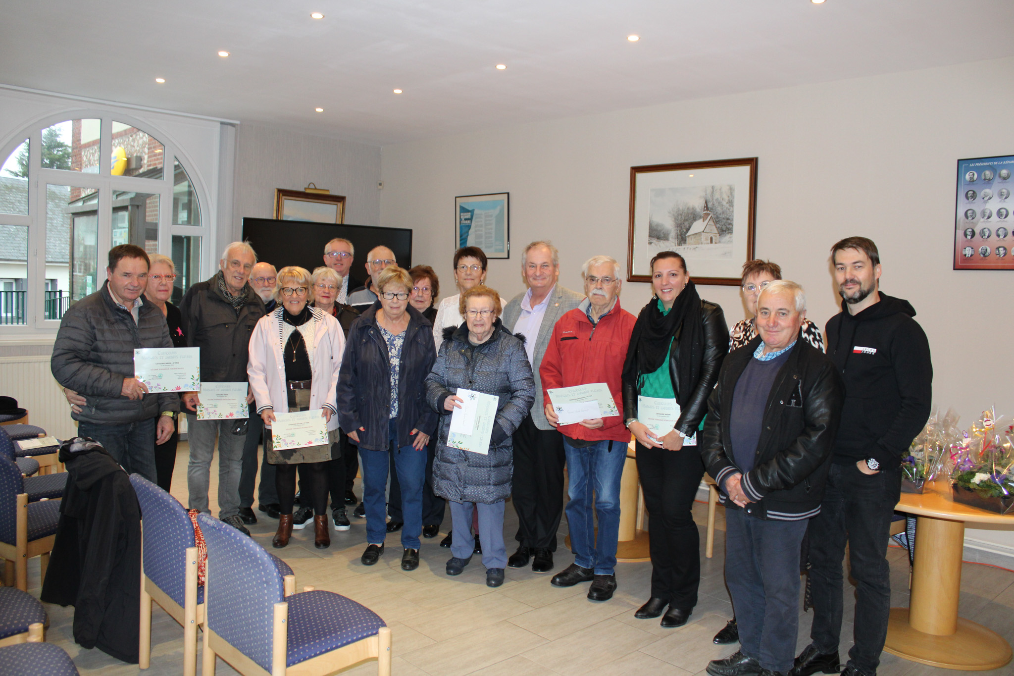 cérémonie remise des diplômes jardins et balcons fleuris