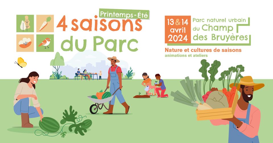 4 saisons du parc - édition printemps-été 2024