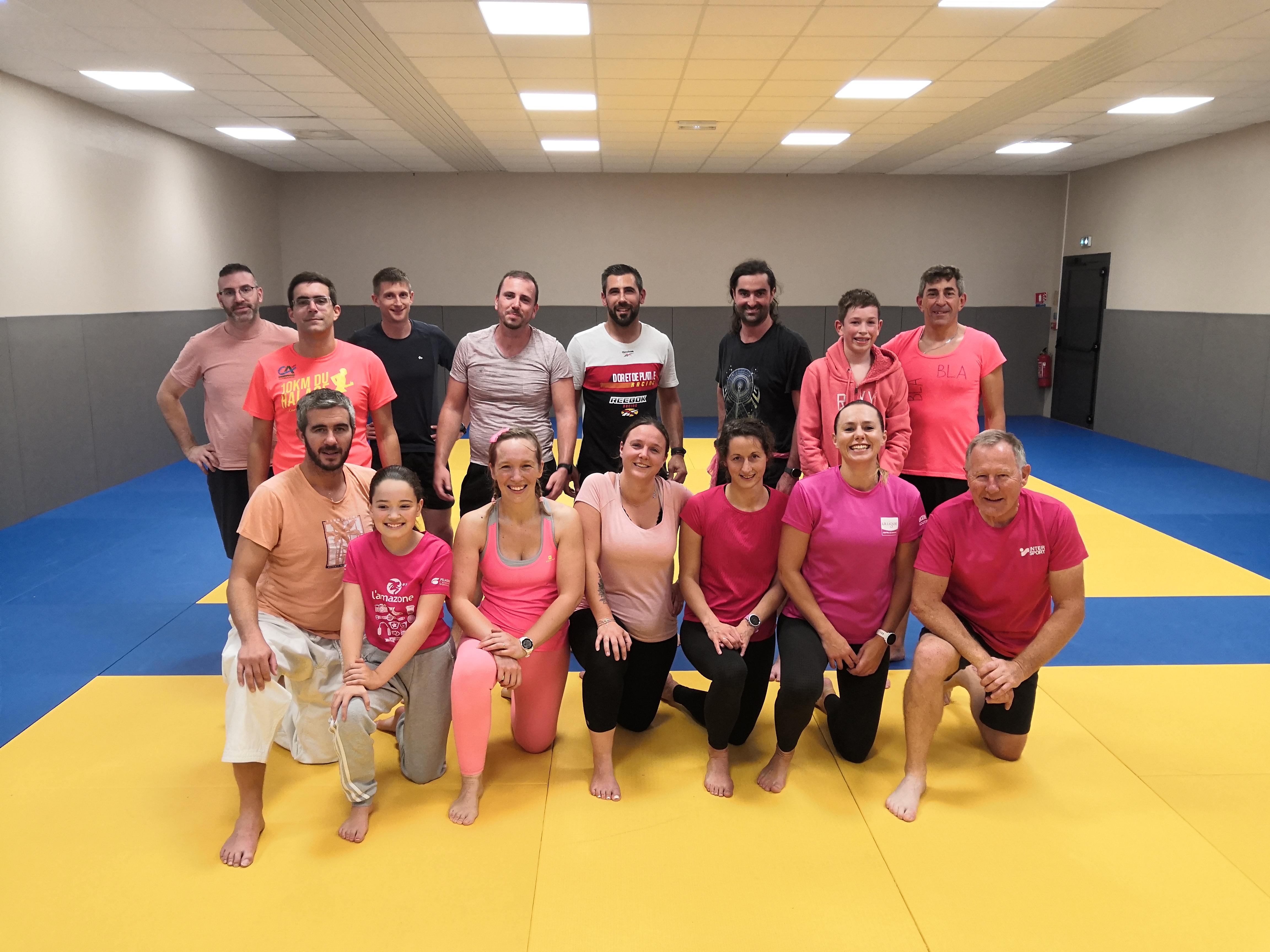 Le judo club varengevillais se mobilise pour Octobre rose