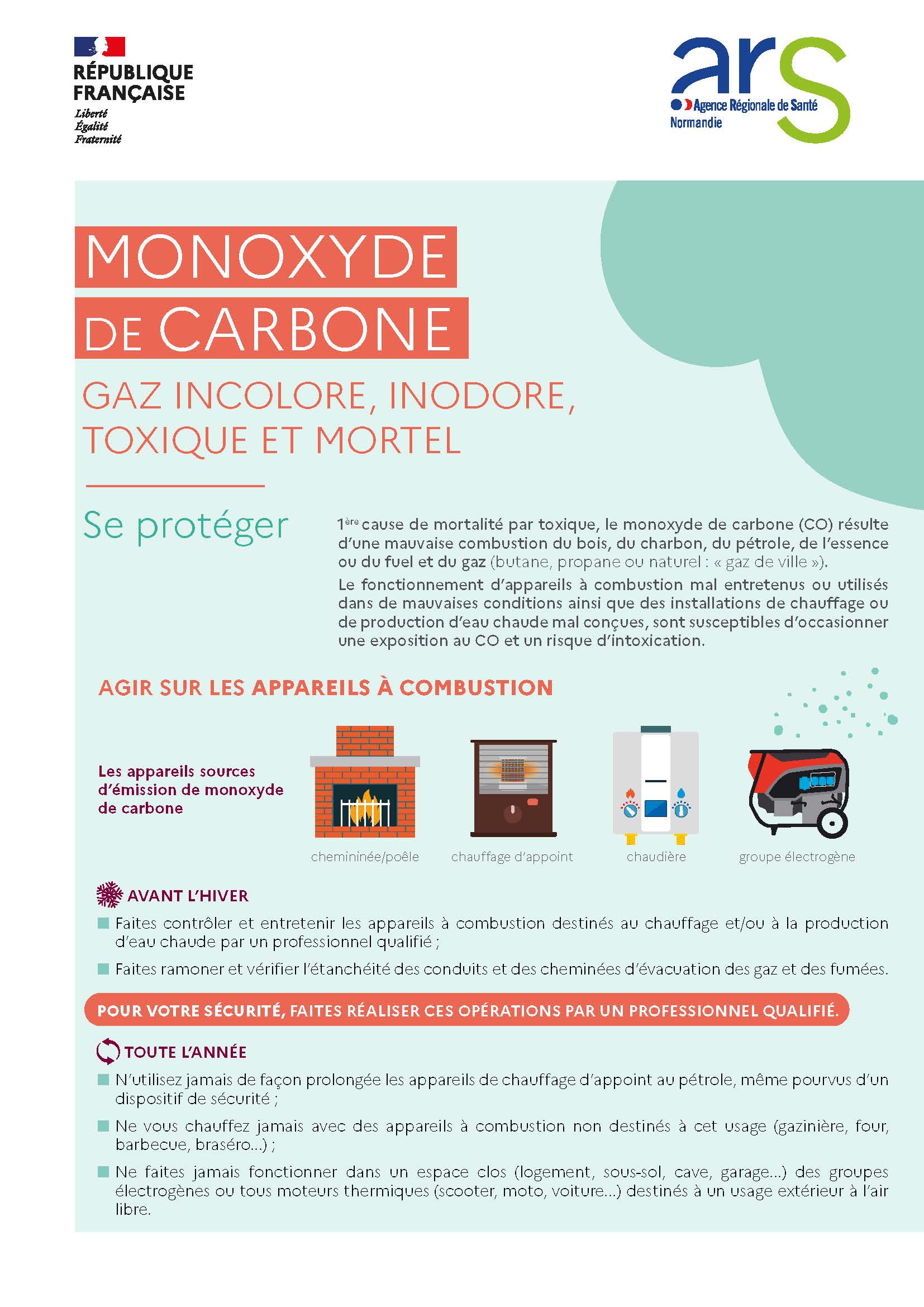 Vigilance au monoxyde de carbone 1 