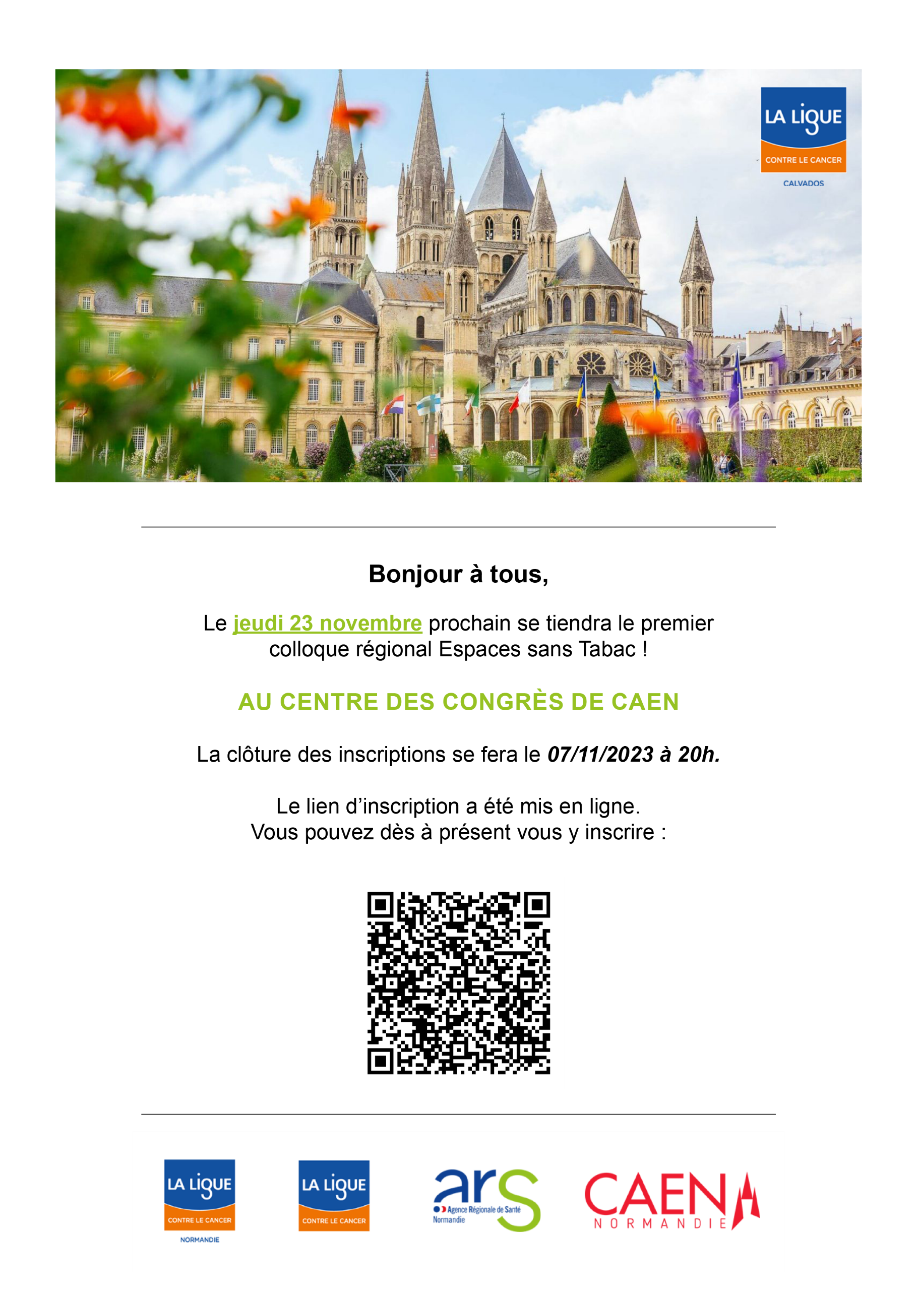 Colloque régional espaces sans tabac 2023