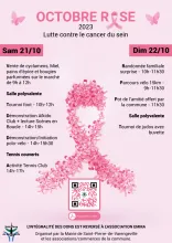 Affiche Octobre Rose - Saint-Pierre-de-Varengeville